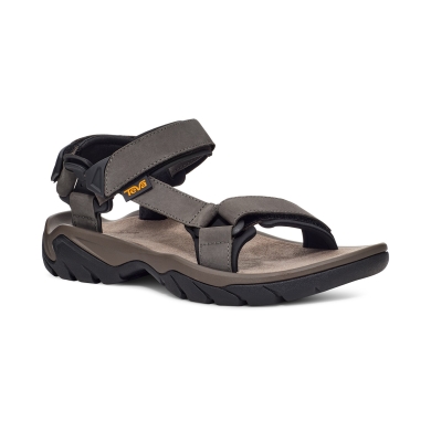 Teva Sandal Terra Fi 5 Universal Leather (Leather) grey Men's